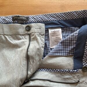 Banana Republic Men's Light Gray Chinos.